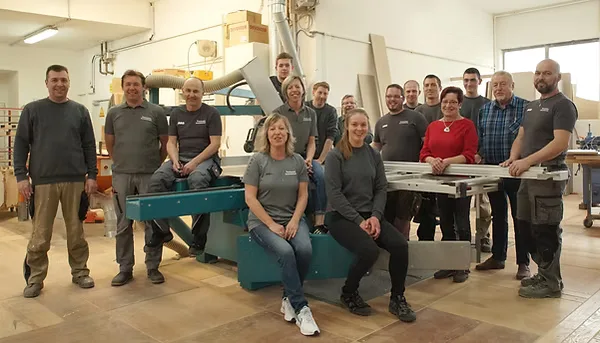 Das Team der Tischlerei Scharnreitner